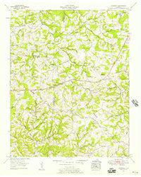 Craigfield Tennessee Historical topographic map, 1:24000 scale, 7.5 X 7.5 Minute, Year 1953