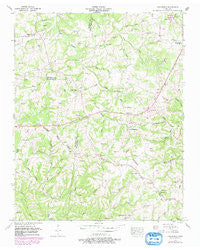 Craigfield Tennessee Historical topographic map, 1:24000 scale, 7.5 X 7.5 Minute, Year 1953
