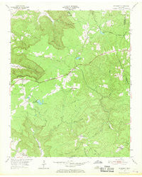 De Rossett Tennessee Historical topographic map, 1:24000 scale, 7.5 X 7.5 Minute, Year 1954