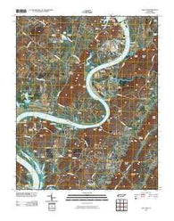 Decatur Tennessee Historical topographic map, 1:24000 scale, 7.5 X 7.5 Minute, Year 2010