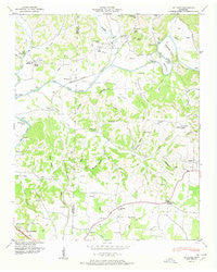 Dellrose Tennessee Historical topographic map, 1:24000 scale, 7.5 X 7.5 Minute, Year 1951