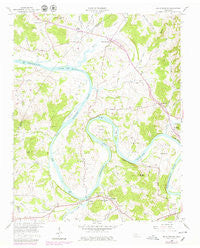 Dixon Springs Tennessee Historical topographic map, 1:24000 scale, 7.5 X 7.5 Minute, Year 1958