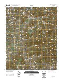 Dry Valley Tennessee Historical topographic map, 1:24000 scale, 7.5 X 7.5 Minute, Year 2013