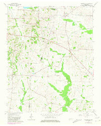 Durhamville Tennessee Historical topographic map, 1:24000 scale, 7.5 X 7.5 Minute, Year 1964