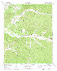Eagle Creek Tennessee Historical topographic map, 1:24000 scale, 7.5 X 7.5 Minute, Year 1949