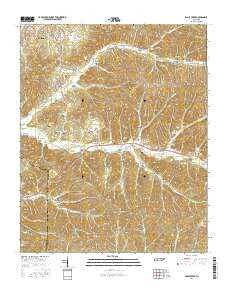 Eagle Creek Tennessee Current topographic map, 1:24000 scale, 7.5 X 7.5 Minute, Year 2016