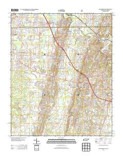 East Ridge Tennessee Historical topographic map, 1:24000 scale, 7.5 X 7.5 Minute, Year 2013