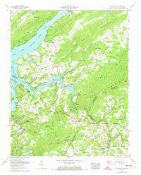Elk Mills Tennessee Historical topographic map, 1:24000 scale, 7.5 X 7.5 Minute, Year 1959