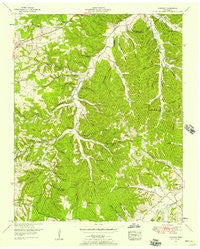 Fairview Tennessee Historical topographic map, 1:24000 scale, 7.5 X 7.5 Minute, Year 1951