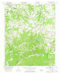 Forest Grove Tennessee Historical topographic map, 1:24000 scale, 7.5 X 7.5 Minute, Year 1955