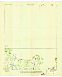 Fosterville Tennessee Historical topographic map, 1:24000 scale, 7.5 X 7.5 Minute, Year 1936