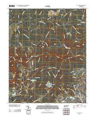 Fox Creek Tennessee Historical topographic map, 1:24000 scale, 7.5 X 7.5 Minute, Year 2010