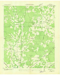 Fredonia Tennessee Historical topographic map, 1:24000 scale, 7.5 X 7.5 Minute, Year 1936