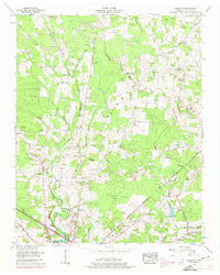 Fredonia Tennessee Historical topographic map, 1:24000 scale, 7.5 X 7.5 Minute, Year 1956