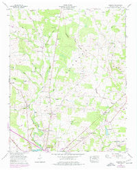 Fredonia Tennessee Historical topographic map, 1:24000 scale, 7.5 X 7.5 Minute, Year 1956
