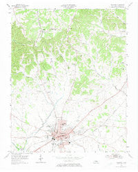 Gallatin Tennessee Historical topographic map, 1:24000 scale, 7.5 X 7.5 Minute, Year 1955