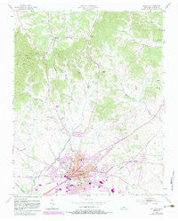 Gallatin Tennessee Historical topographic map, 1:24000 scale, 7.5 X 7.5 Minute, Year 1955