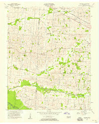 Gardner Tennessee Historical topographic map, 1:24000 scale, 7.5 X 7.5 Minute, Year 1956