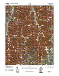 Gassaway Tennessee Historical topographic map, 1:24000 scale, 7.5 X 7.5 Minute, Year 2010