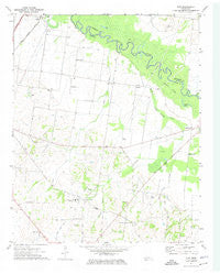 Gift Tennessee Historical topographic map, 1:24000 scale, 7.5 X 7.5 Minute, Year 1972