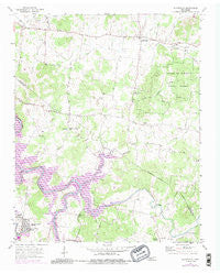 Gladeville Tennessee Historical topographic map, 1:24000 scale, 7.5 X 7.5 Minute, Year 1956