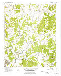 Gladeville Tennessee Historical topographic map, 1:24000 scale, 7.5 X 7.5 Minute, Year 1956