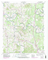 Glendale Tennessee Historical topographic map, 1:24000 scale, 7.5 X 7.5 Minute, Year 1947
