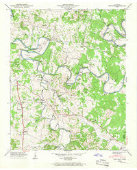 Glendale Tennessee Historical topographic map, 1:24000 scale, 7.5 X 7.5 Minute, Year 1947