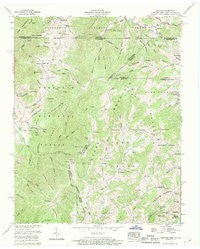 Grayson North Carolina Historical topographic map, 1:24000 scale, 7.5 X 7.5 Minute, Year 1959