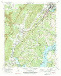Graysville Tennessee Historical topographic map, 1:24000 scale, 7.5 X 7.5 Minute, Year 1972