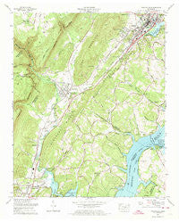 Graysville Tennessee Historical topographic map, 1:24000 scale, 7.5 X 7.5 Minute, Year 1972