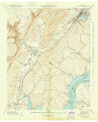 Graysville Tennessee Historical topographic map, 1:24000 scale, 7.5 X 7.5 Minute, Year 1943