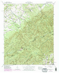 Greystone Tennessee Historical topographic map, 1:24000 scale, 7.5 X 7.5 Minute, Year 1939