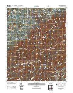 Greystone Tennessee Historical topographic map, 1:24000 scale, 7.5 X 7.5 Minute, Year 2011