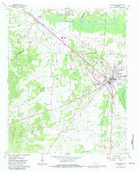 Henderson Tennessee Historical topographic map, 1:24000 scale, 7.5 X 7.5 Minute, Year 1961