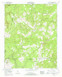 Herbert Domain Tennessee Historical topographic map, 1:24000 scale, 7.5 X 7.5 Minute, Year 1956