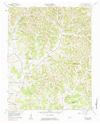 Hillsdale Tennessee Historical topographic map, 1:24000 scale, 7.5 X 7.5 Minute, Year 1959