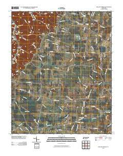 Hollow Springs Tennessee Historical topographic map, 1:24000 scale, 7.5 X 7.5 Minute, Year 2010