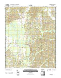 Hornsby Tennessee Historical topographic map, 1:24000 scale, 7.5 X 7.5 Minute, Year 2013
