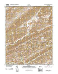Howard Quarter Tennessee Historical topographic map, 1:24000 scale, 7.5 X 7.5 Minute, Year 2013