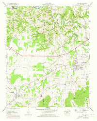 Huntland Tennessee Historical topographic map, 1:24000 scale, 7.5 X 7.5 Minute, Year 1947
