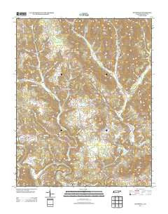 Huntsville Tennessee Historical topographic map, 1:24000 scale, 7.5 X 7.5 Minute, Year 2013