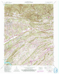 Indian Springs Tennessee Historical topographic map, 1:24000 scale, 7.5 X 7.5 Minute, Year 1959