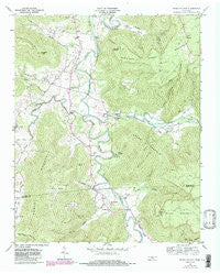 Irving College Tennessee Historical topographic map, 1:24000 scale, 7.5 X 7.5 Minute, Year 1960
