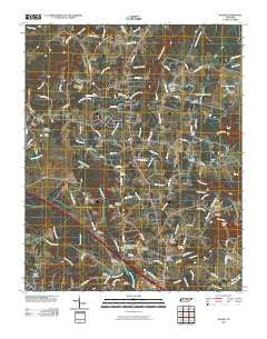 Isoline Tennessee Historical topographic map, 1:24000 scale, 7.5 X 7.5 Minute, Year 2010