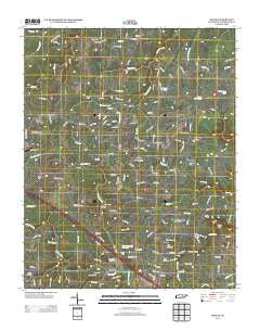 Isoline Tennessee Historical topographic map, 1:24000 scale, 7.5 X 7.5 Minute, Year 2013