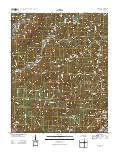 Ivydell Tennessee Historical topographic map, 1:24000 scale, 7.5 X 7.5 Minute, Year 2013