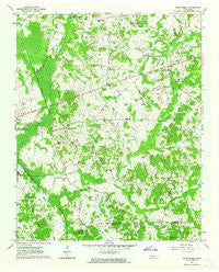 Jacks Creek Tennessee Historical topographic map, 1:24000 scale, 7.5 X 7.5 Minute, Year 1961