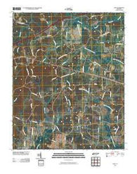 Juno Tennessee Historical topographic map, 1:24000 scale, 7.5 X 7.5 Minute, Year 2010