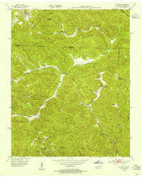 Ketchen Tennessee Historical topographic map, 1:24000 scale, 7.5 X 7.5 Minute, Year 1953